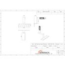 Cseréptető kampó (90°-os elfordítás) ERK-TRH-T03