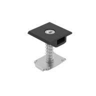   ERK köztes leszorító rugós földelőlapkával 30-40mm fekete