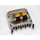 DC védelmi elosztó – 2 string / 2 MPPT, T1+T2 SPD, 30A, 1000V DC, IP65