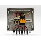 DC védelmi elosztó, 2 string / 1 MPPT, Type 2, gPV biztosítós (30 A), 1000 V, MC4, IP65