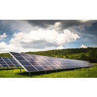 Földi napelemes tartószerkezet