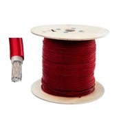 Solar kábel 1x6mm piros - 100m