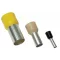 Érvéghüvely 6.0mm2 L=12mm rövid szigetelt BM 00510