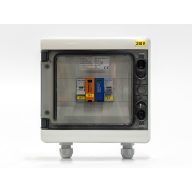   Elektro-Varr VARRAC1F10AT1+T2 AC védelmi elosztó, 1F, T1+T2, előszerelt