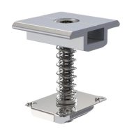 ERK köztes leszorító ezüst földelőlapkával