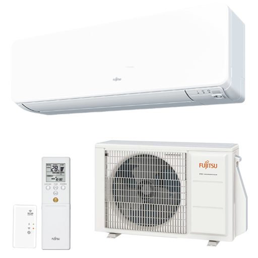 Fujitsu Design ASYG12KGTE-AOYG12KGCA oldalfali split klíma