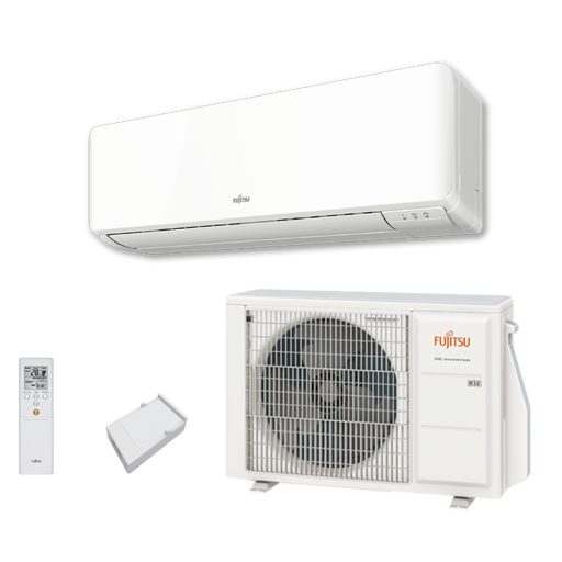Fujitsu Standard ASYH30KMTB-AOYH30KMTB oldalfali split klíma (szerverklíma funkcióval)